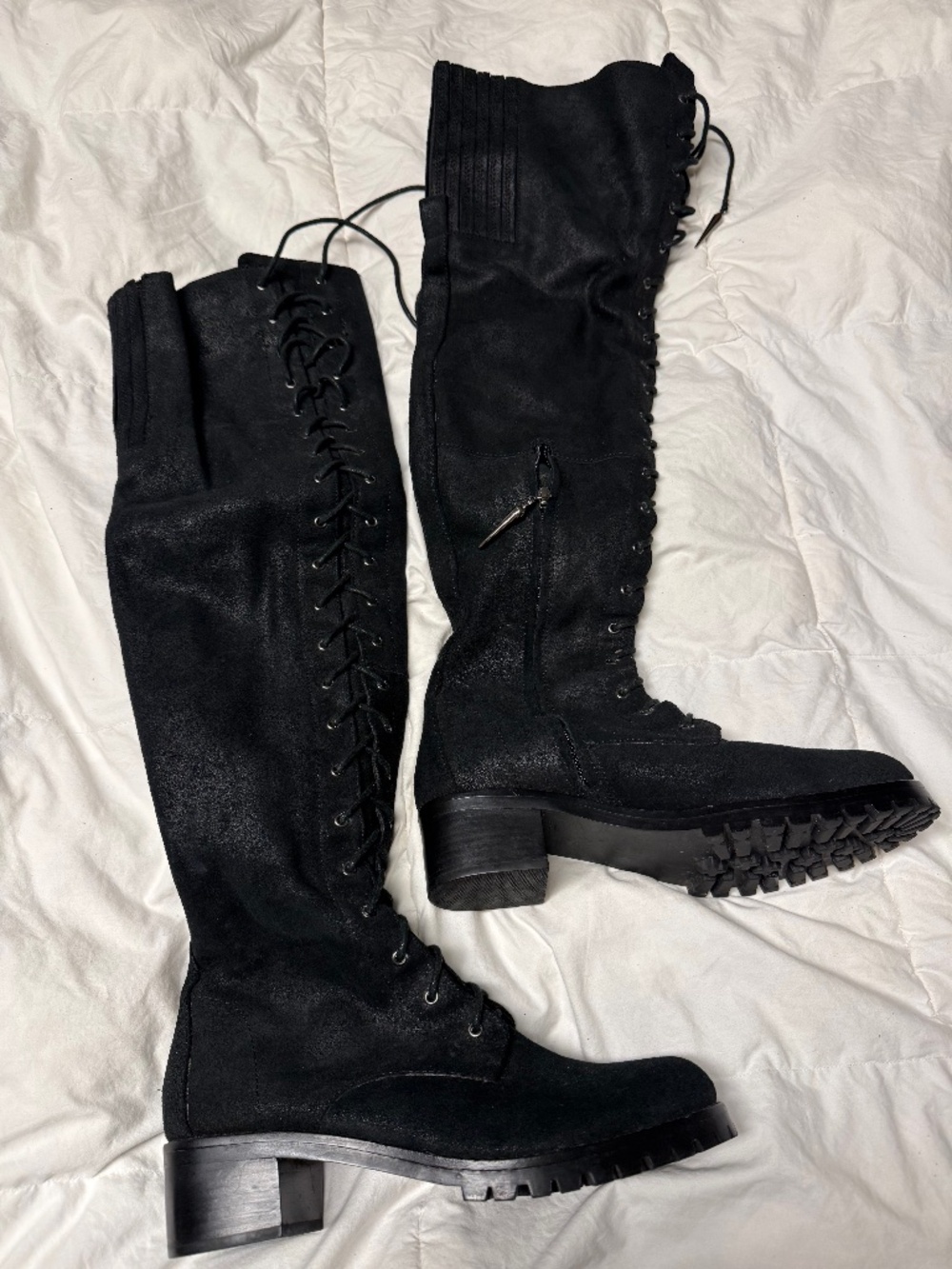 Rock&Republic Black Leather Boots sz38